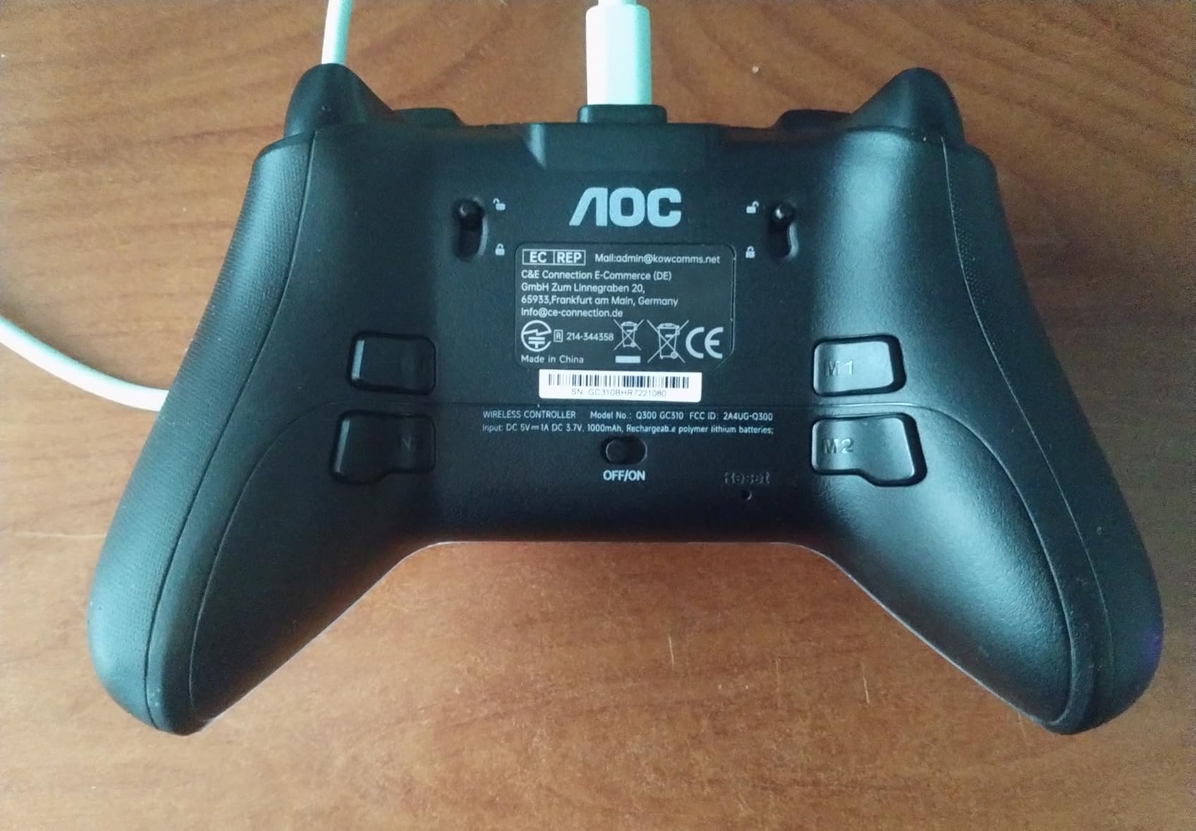 AOC PC Controller - Interactive Screen Wireless Controller Compatible with PC/Switch/Switch 2/iOS/Android, Hall Effect Joystick & Triggers customer photo 1