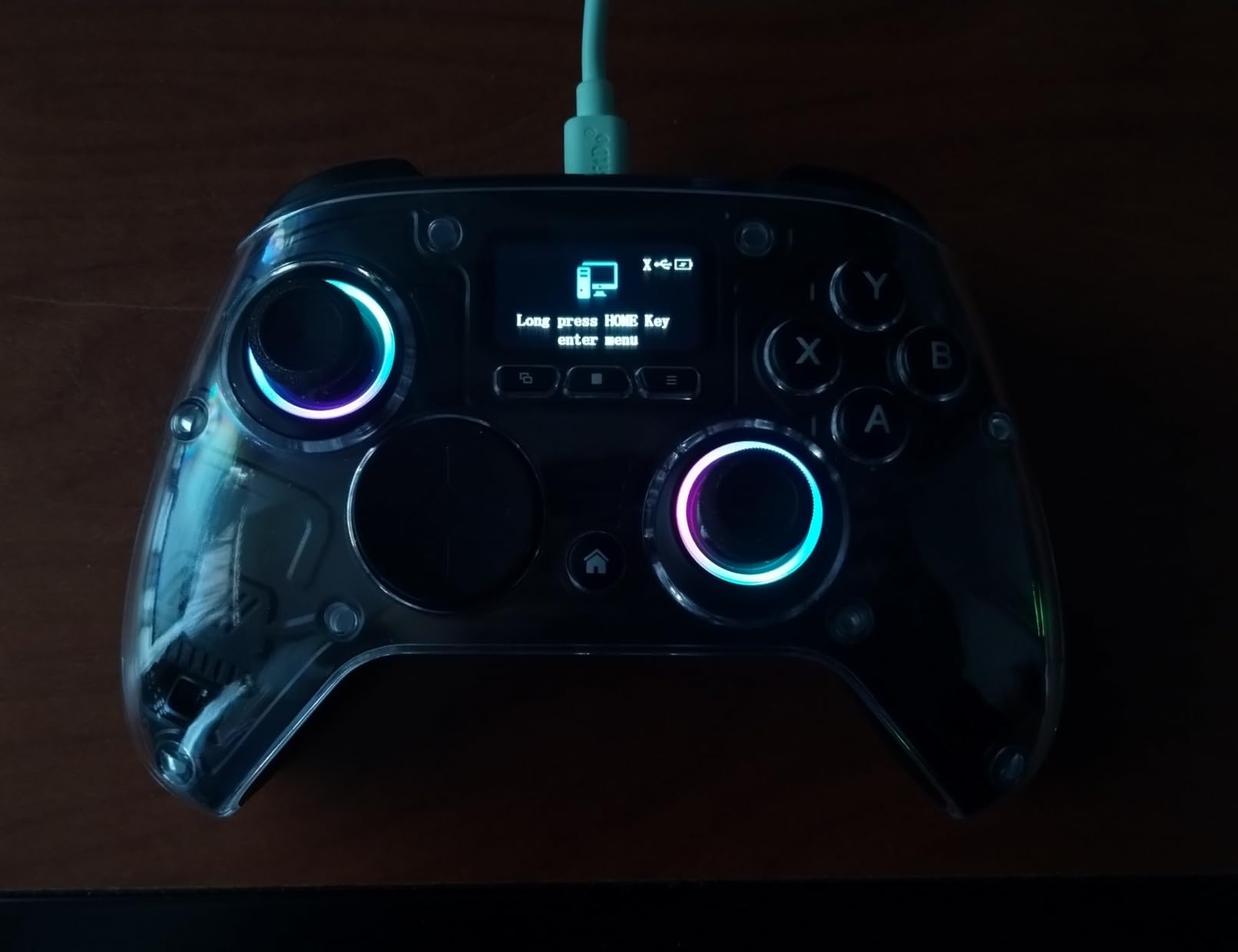 AOC PC Controller - Interactive Screen Wireless Controller Compatible with PC/Switch/Switch 2/iOS/Android, Hall Effect Joystick & Triggers customer photo 2