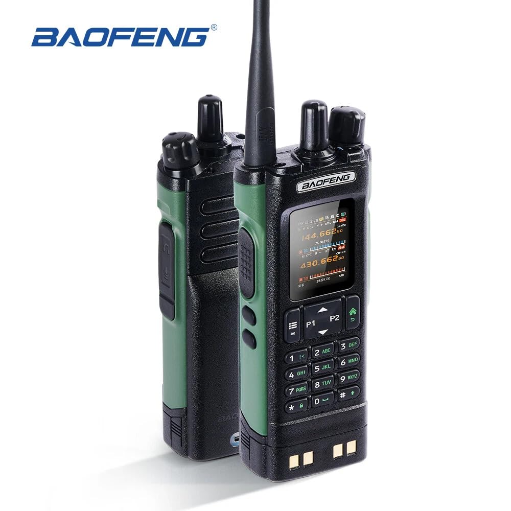 Ham Radio BAOFENG DM32 DMR Radio Handheld Rechargeable Walkie Talkies Long Range DM32UV 5RM Two Way Radio NOAA Weather Radio with GPS, Copy Frequency 2500mAh Battery USB-C Charging with Radio Holster customer photo 1