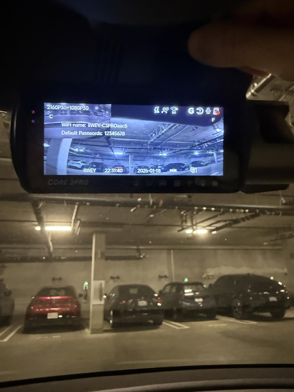 IIWEY 4 Channel Dash Cam 360° View, STARVIS 2 Front 2.7K Rear 2K Inside 1080P x2, 8IR LEDs Night Vision 3.0, PlateTag AI for Plate Clarity, 5GHz WiFi GPS customer photo 1