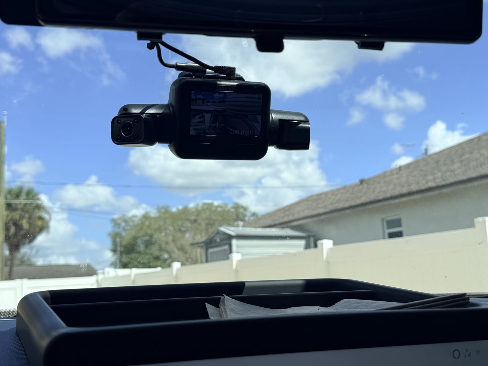 AI 4K Dash Cam Front and Rear Recording with Driver Monitoring System, STARVIS 2, 360° View 4 Channel Dashcam Free 64G Card, 5G Wi-Fi GPS, 3