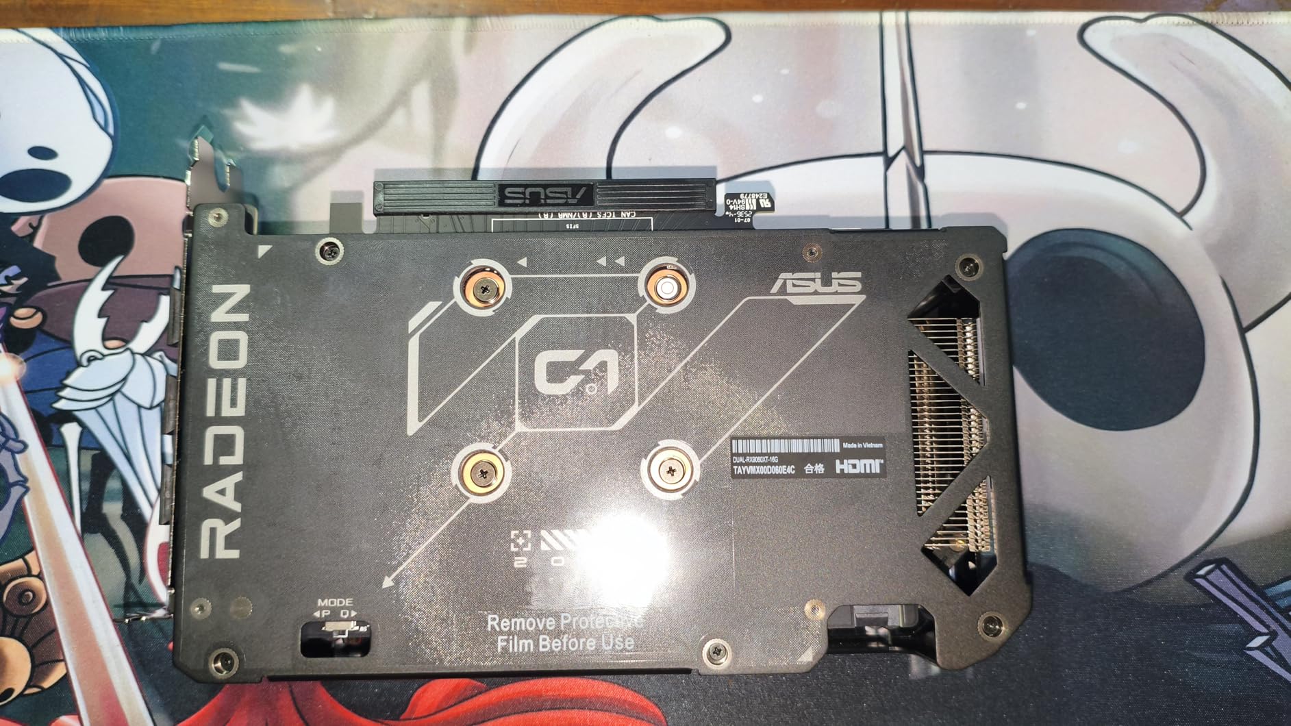 ASUS Dual Radeon RX 9060 XT 16GB GDDR6 Graphics Card (PCIe 5.0, HDMI 2.1b, DisplayPort 2.1a, 2.5-Slot Design, Axial-tech Fan Design, 0dB Technology, and More) customer photo 1
