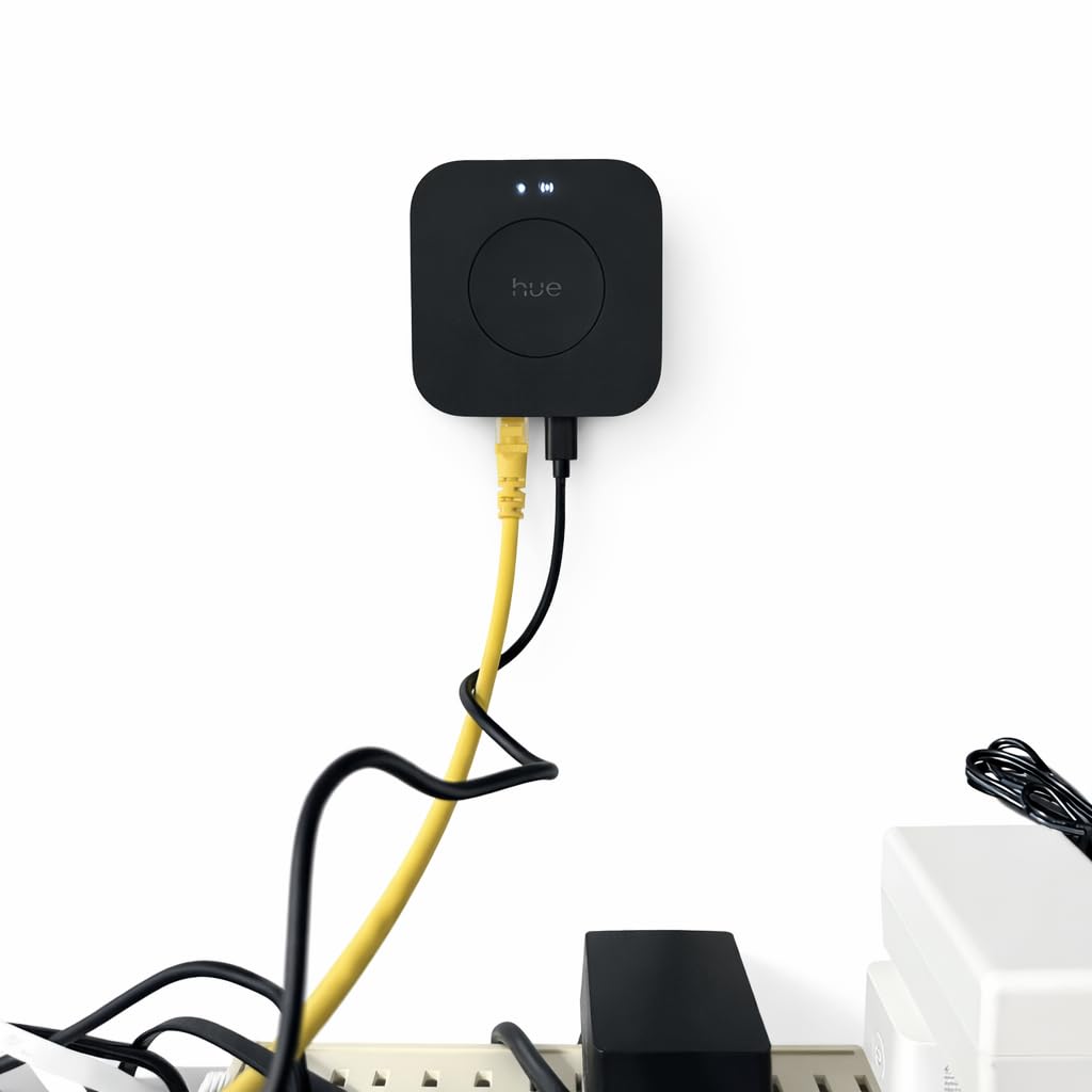 Philips Hue Bridge Pro, Smart Light Hub, Wireless, Advanced Encryption, Supports 150+ Lights & 50+ Accessories, Works with Apple Home, Alexa, Google, Samsung SmartThings customer photo 1