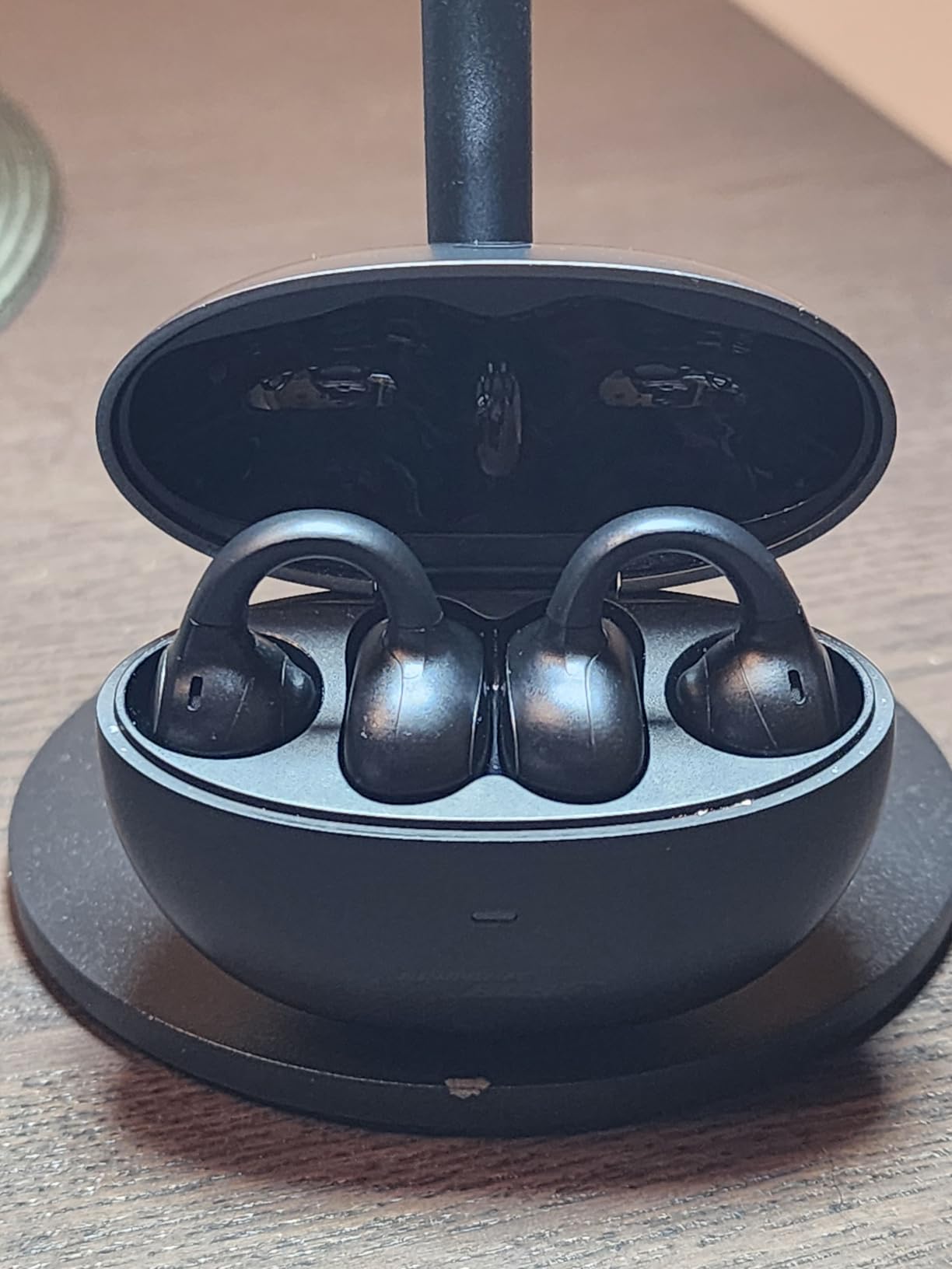 Baseus Inspire XC1 Open Ear Clip-On Earbuds, Sound by Bose, Dolby Audio, Adaptive Tunning Sound, Hybrid 2-Way Driver, Zero-Sense Air Cushion, 4-Mic Adaptive Clear Calls, IP66 Waterproof, 40H Playtime customer photo 2