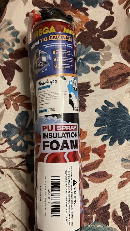 ixirpro Spray Foam Insulation Kit (18 PK Kit-30oz, 414 Board ft/sq.ft) Expanding Sealant, Spray Foam, Mega Size Closed Cell Heat Acoustic Insulation, High Density, Cleaner, Gun customer photo 1