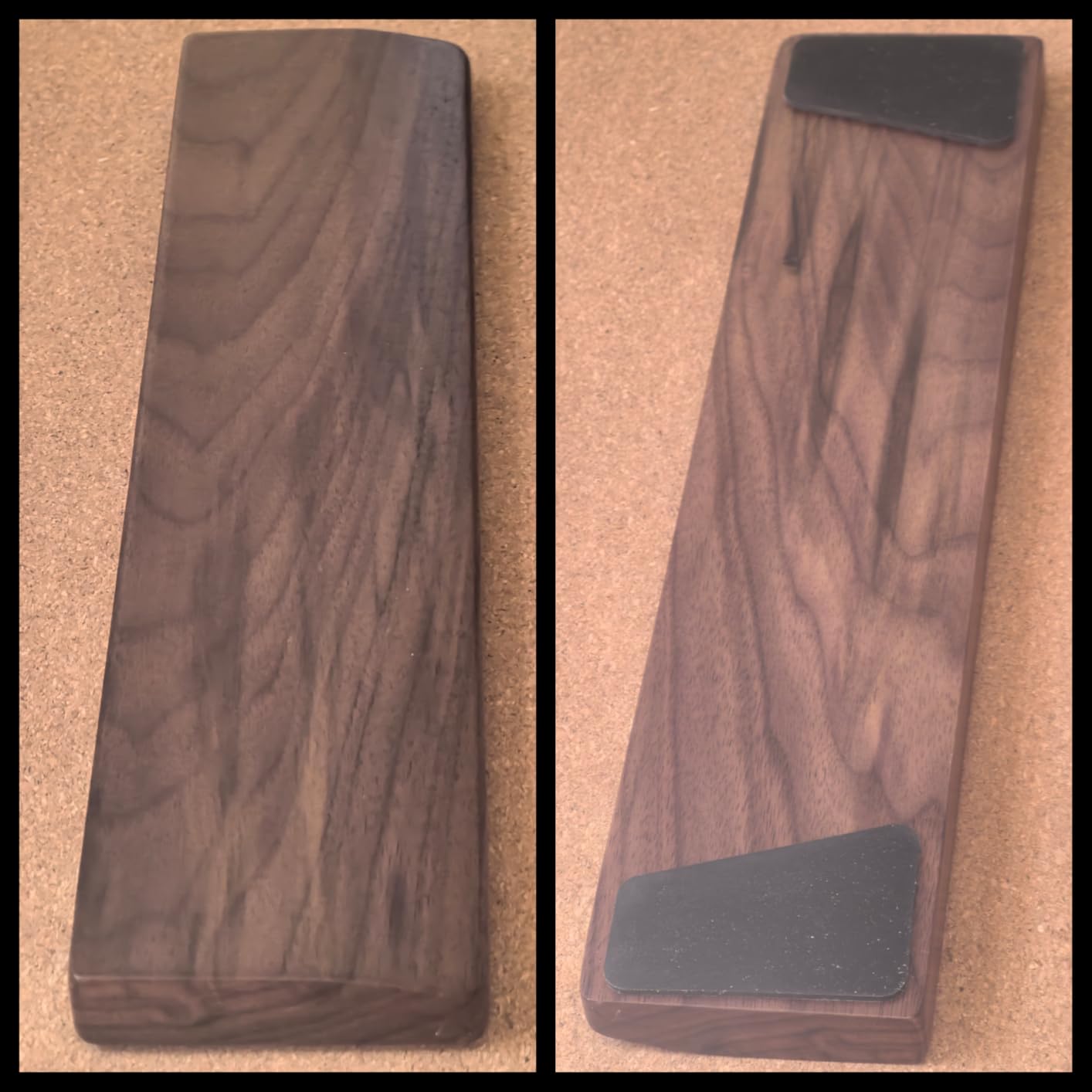 75 Keys Keyboard Wrist Rest - Ergonomic Walnut Wood Palm Rest for Mechanical Keyboard, Non-Slip, Comfortable Typing and Gaming (75 Keys) customer photo 2