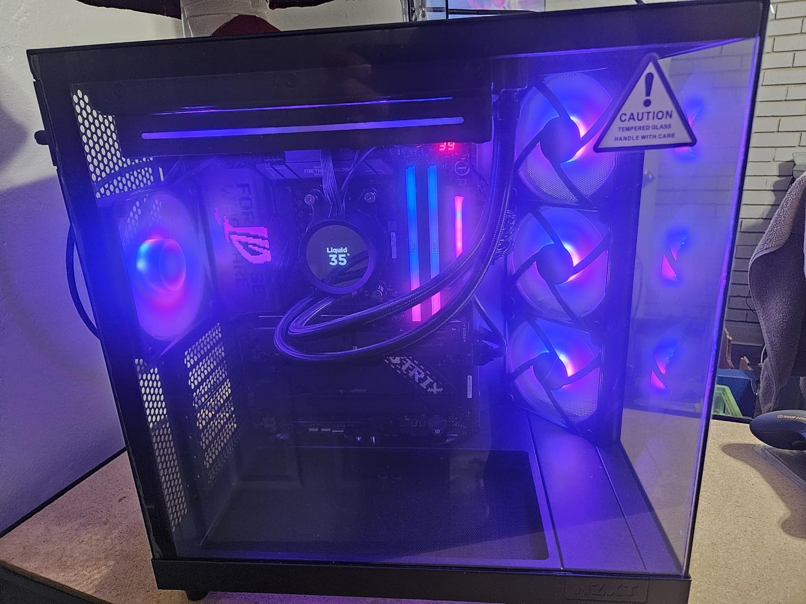 Lexar Thor Z Series RGB DDR5 RAM 32GB Kit (2x16GB) 6000 MHz Desktop Gaming Memory customer photo 2