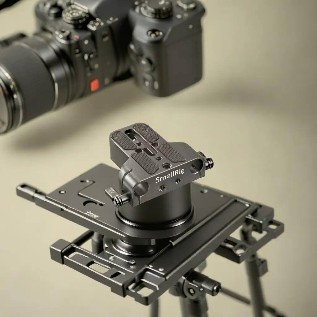 SMALLRIG Camera Base Plate Kit with 15mm LWS Rod Rail Clamp, Carbon Fiber 15mm Rods (8'' / 20cm), for Sony A6500 A6600 A6300, for Canon R5 R6, for Sony A7SIII / AIII, Both for Cameras & Cages - 5609 customer photo 1