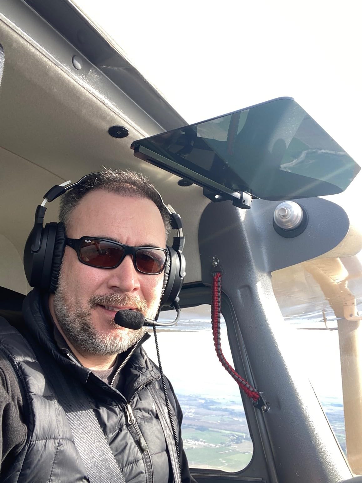 LIGHTSPEED Zulu 4 ANR Aviation Headset - with Dual Bluetooth and FrameFit Ear Seals (GA Dual Plugs) customer photo 2
