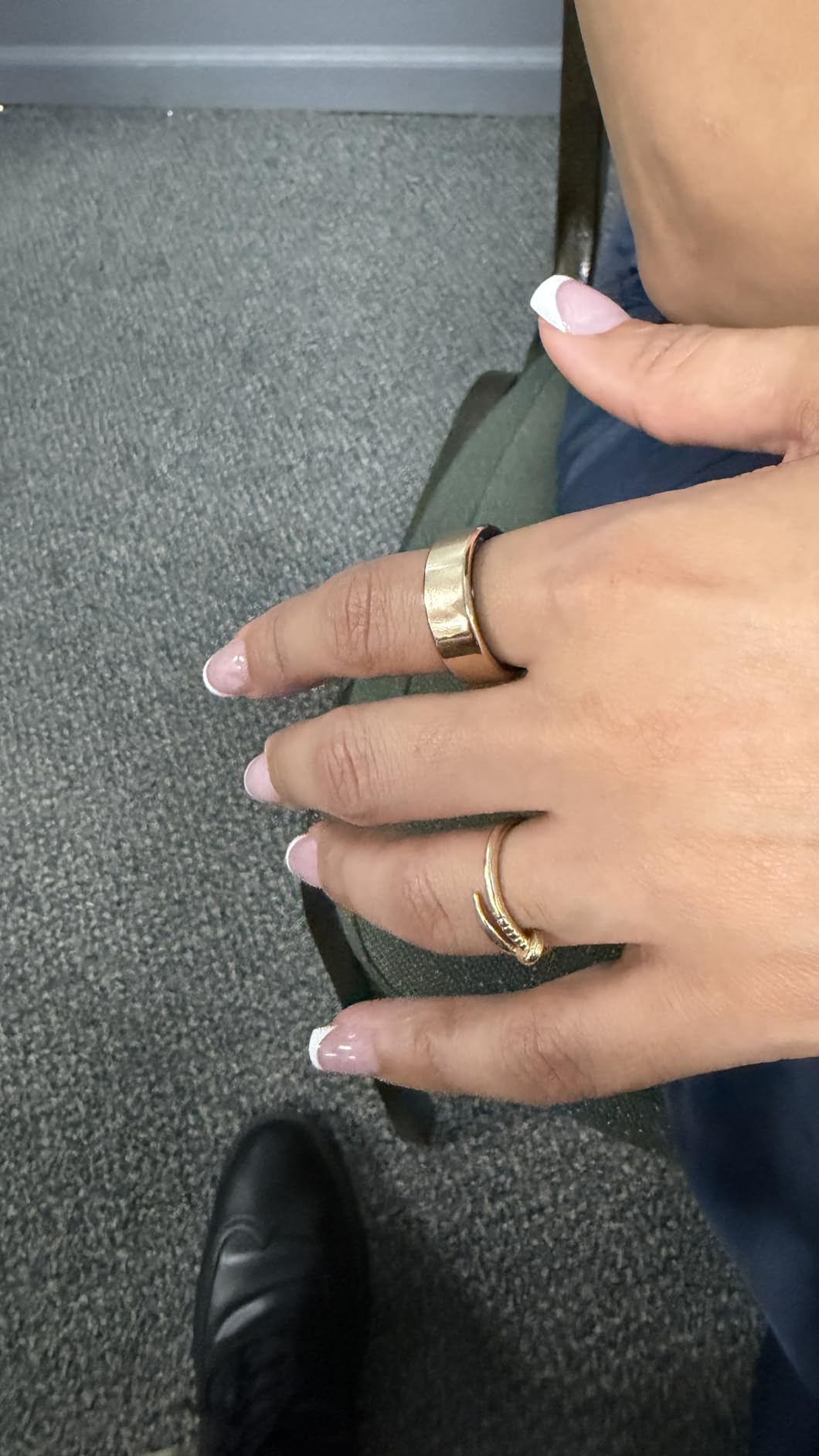 Mirlray Smart Ring for Women & Men, Smart Ring Health Tracker, Blood Oxygen & Heart Rate Monitor customer photo 2