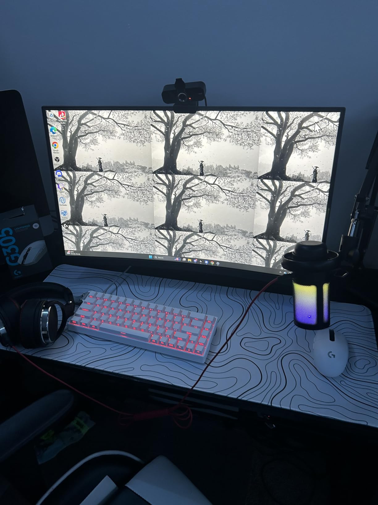 AULA WIN68 HE Mechanical Gaming Keyboard 60%, Hall Effect Magnetic Switch, Fast Trigger Mode Adjustable Actuation, 8000Hz Polling Rate, RGB Backlit, Wired White Keyboard for Laptop/PC Gamer customer photo 2