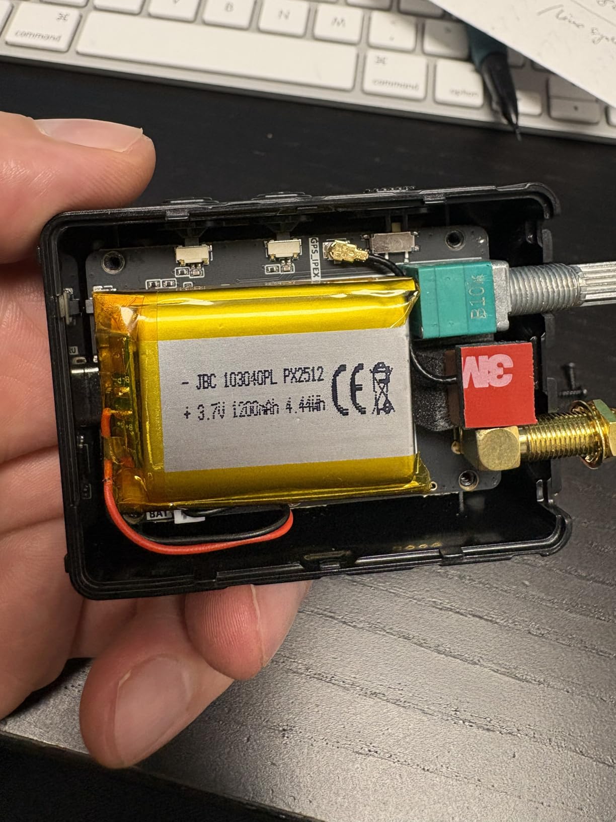ELECROW Meshtastic LoRa Transceiver with GPS and nRF52840 - ThinkNode M1 with 1.54