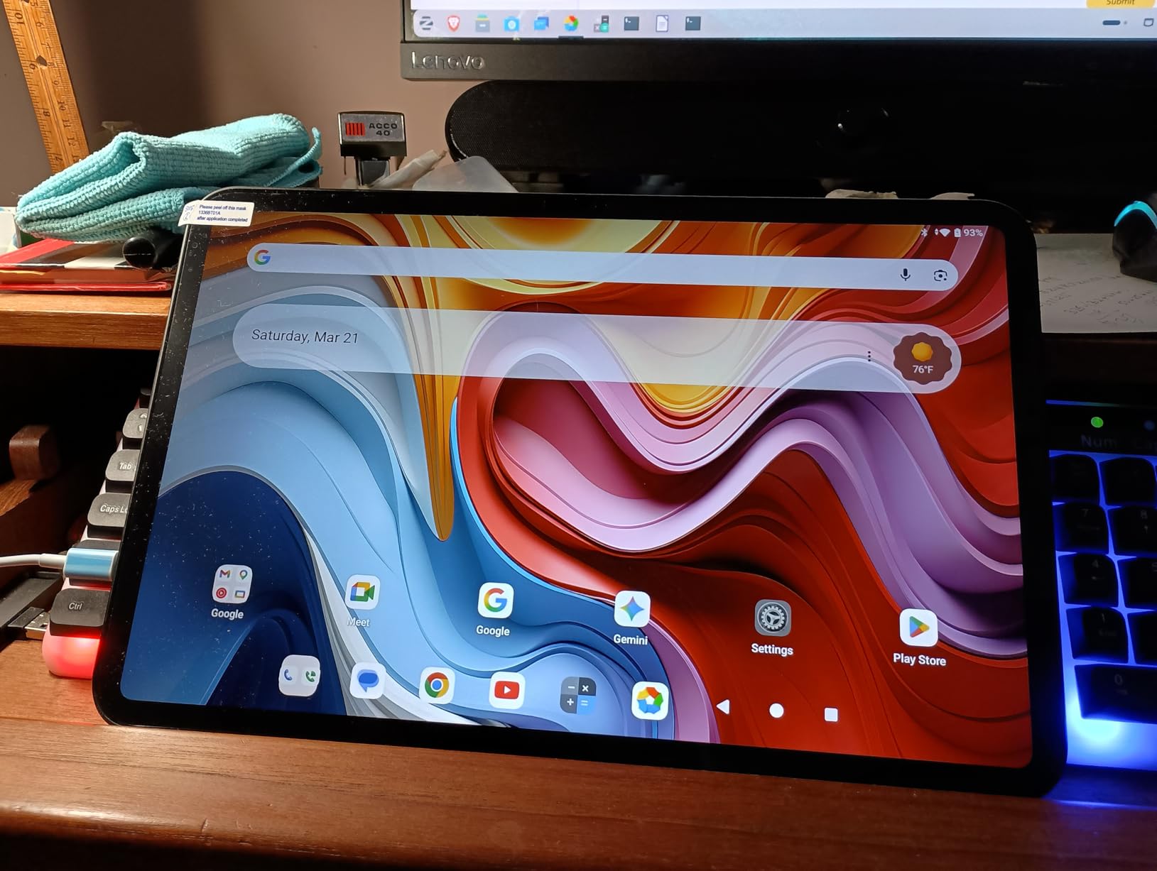 TECLAST Android 16 T65 13.4 inch Large Tablet, 20GB+128GB, 120Hz 1920x1200 IPS Display, 10H 8000mAh Battery, 4G LTE, GPS customer photo 1