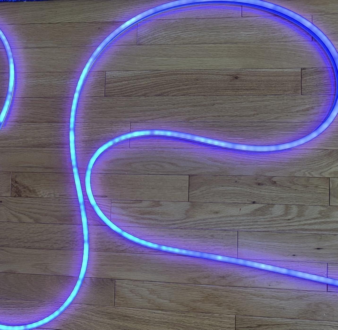SwitchBot RGBIC Neon Rope Lights with Alexa, Matter-Certified Wire Rope Light, DIY Flexible Steel Core, Neon Lights for Wall & Bedroom, Works w Apple Home/Siri/Google, Music Sync, 16M Colors, 6.56ft customer photo 2