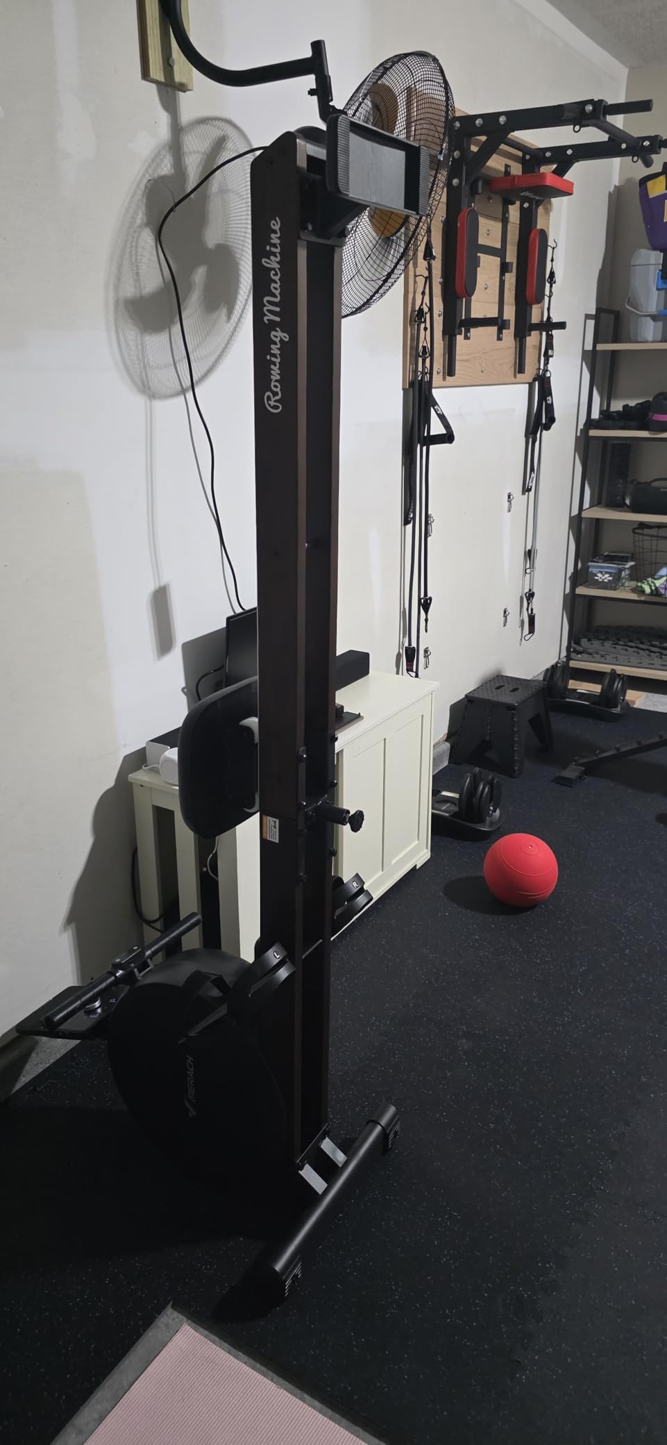 MERACH Pro-Grade Rowing Machines for Home, Smart Magnetic Rowing Machine with Self-Generation, Double Resistance and 400 LBS MAX Load, Wooden Tracks for Silent Sliding, MERACH App 1000+ Course & Games customer photo 2