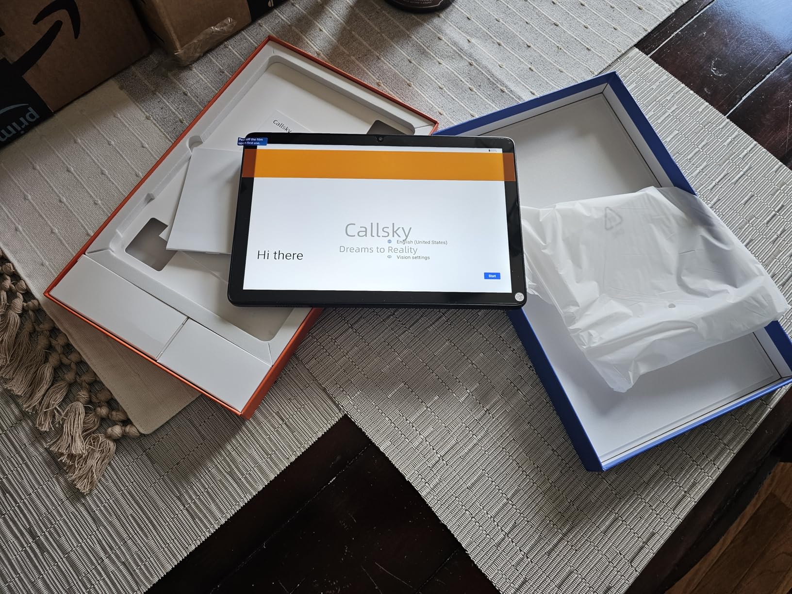10 Inch Android 15 Tablet - 12GB RAM+128GB ROM, Octa-Core, Widevine L1, Dual Camera customer photo 1