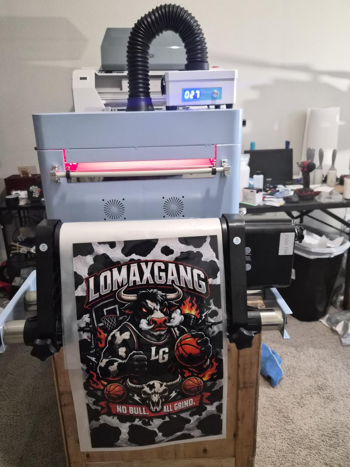 A3 Plus XP600 DTF Printer,Automatic Time Cleaning Maintenance printhead+Ink Anti-Clog Design,2X-Speed Compared to L1800,5
