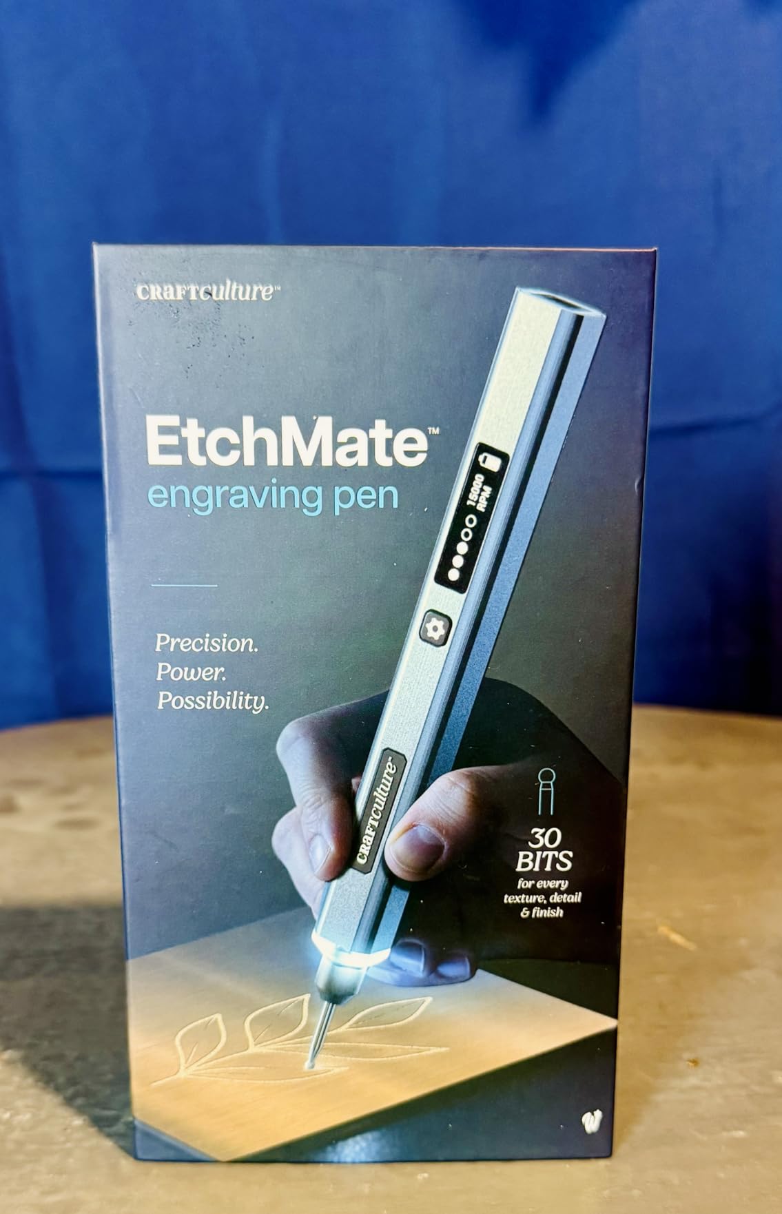 EtchMate Engraving Pen for Metal, Wood, Glass, Plastic & All Materials - Cool Easter Gift Ideas - Engraver Pen Tool - Teen Boy Gifts - Unique Gifts for Women, Teenage Girl - Craft Kits for Adults customer photo 2