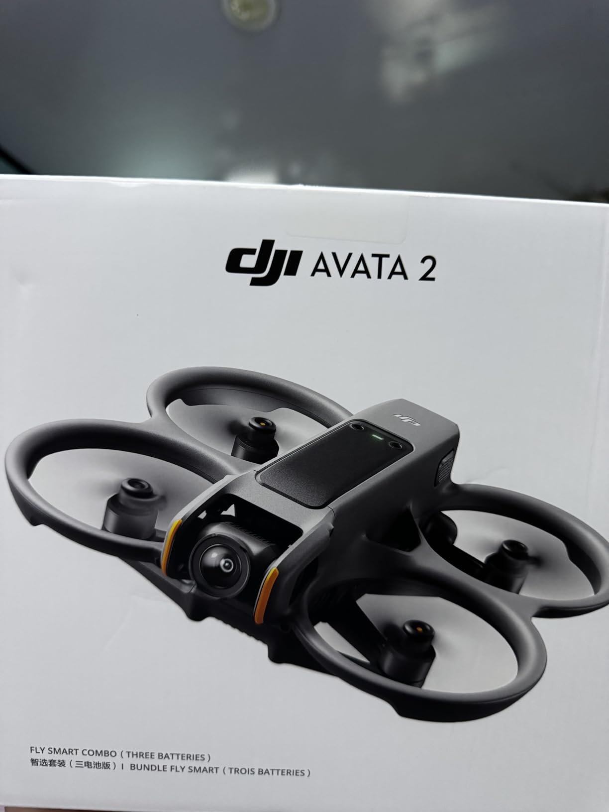 Avata 2 Fly Smart Combo (Three Batteries), FPV Drone with Camera 4K, Immersive Experience, One-Push Acrobatics, Built-in Propeller Guard, 155-degree FOV, Camera Drone with Goggles N3 and RC Motion 3 customer photo 1