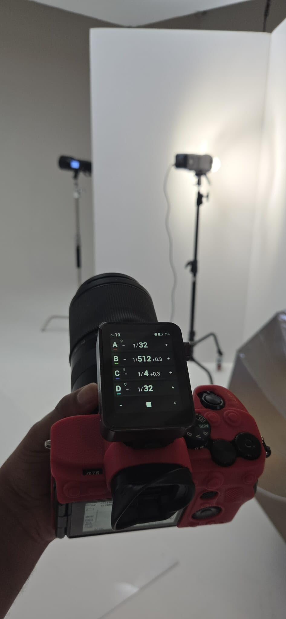 Godox X3 Pro C TTL Wireless Flash Trigger for Canon, 2.4G Wireless Flash Transmitter, Support Touchscreen & Bluetooth & APP Control, Built-in Lithium Battery, Fast Charging, Pro Performance customer photo 2
