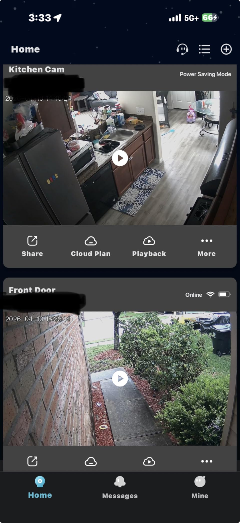 2026 Upgraded 2K Security Cameras Wireless Outdoor (2-Pack), Free Cloud & SD Storage, Long Battery Life, 2.4G/5G Wifi Support, Motion Detection, Color Night Vision, Spotlight, Waterproof, 2-Way Talk customer photo 1