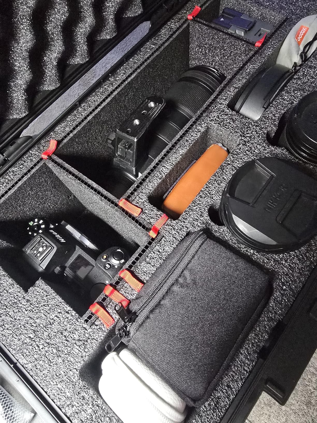 Pelican Air 1535 Air Case - Universal Custom Foam DSLR Camera Case for Camera Body and Accessories (Black) customer photo 1