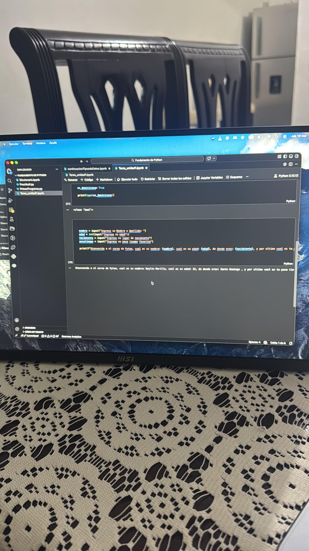 msi Pro MP165 E6 Ultra Slim & Light Portable Monitor,15.6