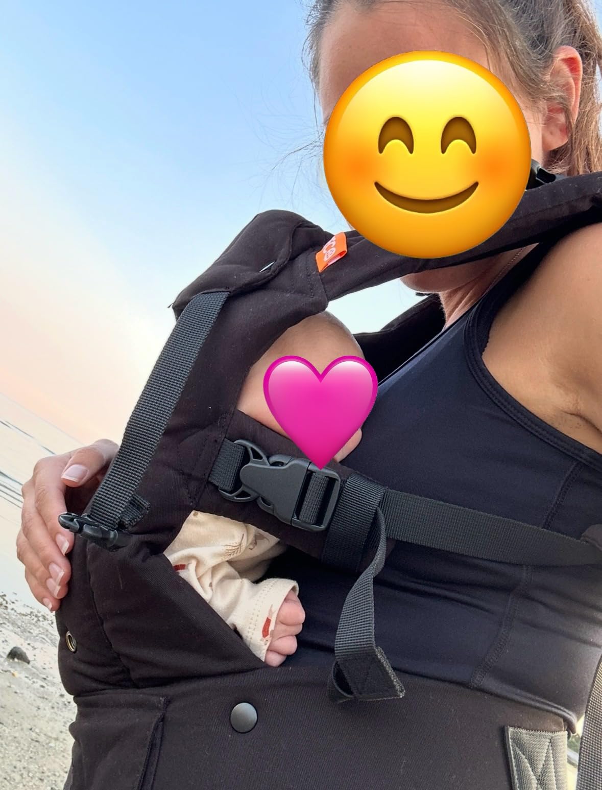 Beco Gemini 2.0 Baby Carrier Newborn to Toddler with M-Cloud Support - 4-Position Baby Carriers, Certified Hip-Healthy customer photo 1