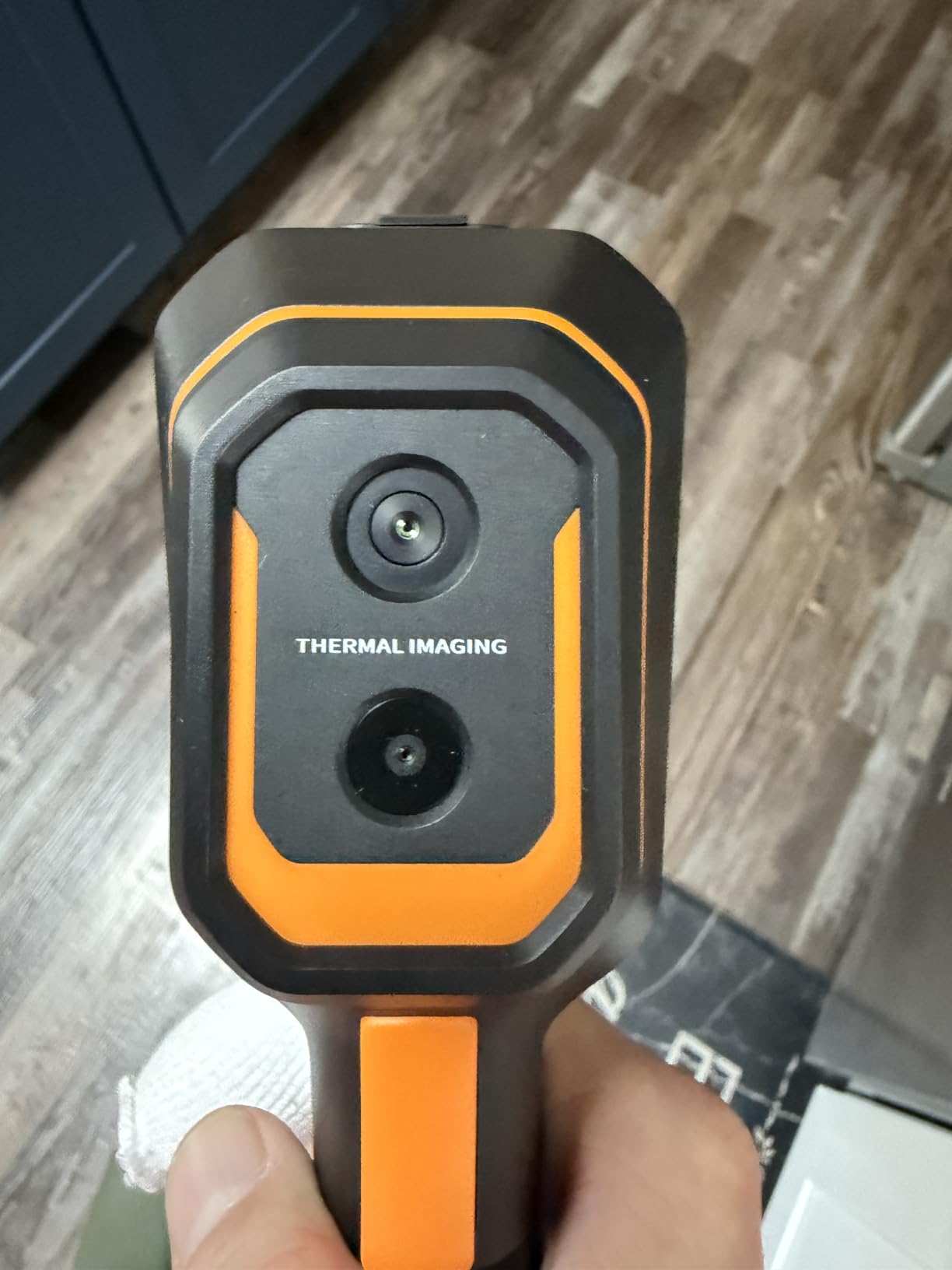 GH192 Thermal Imaging Camera 240X240 Super IR Resolution with 2MP Visual Camera and Fusion Imaging, 25Hz Handheld Thermal Imager with Alarm for Mechanical Maintenance Home HVAC Electrical Inspection customer photo 1