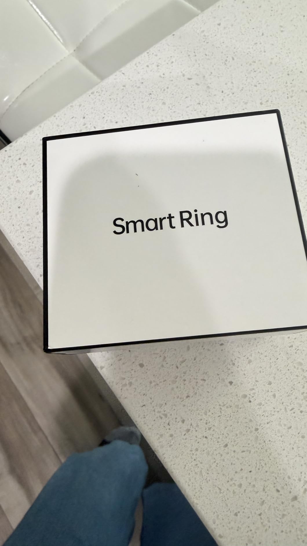 Smart Health Ring, Featuring Stress and Sleep Monitoring Functions, Compatible with iOS and Android,Waterproof Fitness Tracker for Women & Men, No Subscription Fee. (Silver, 9) customer photo 2