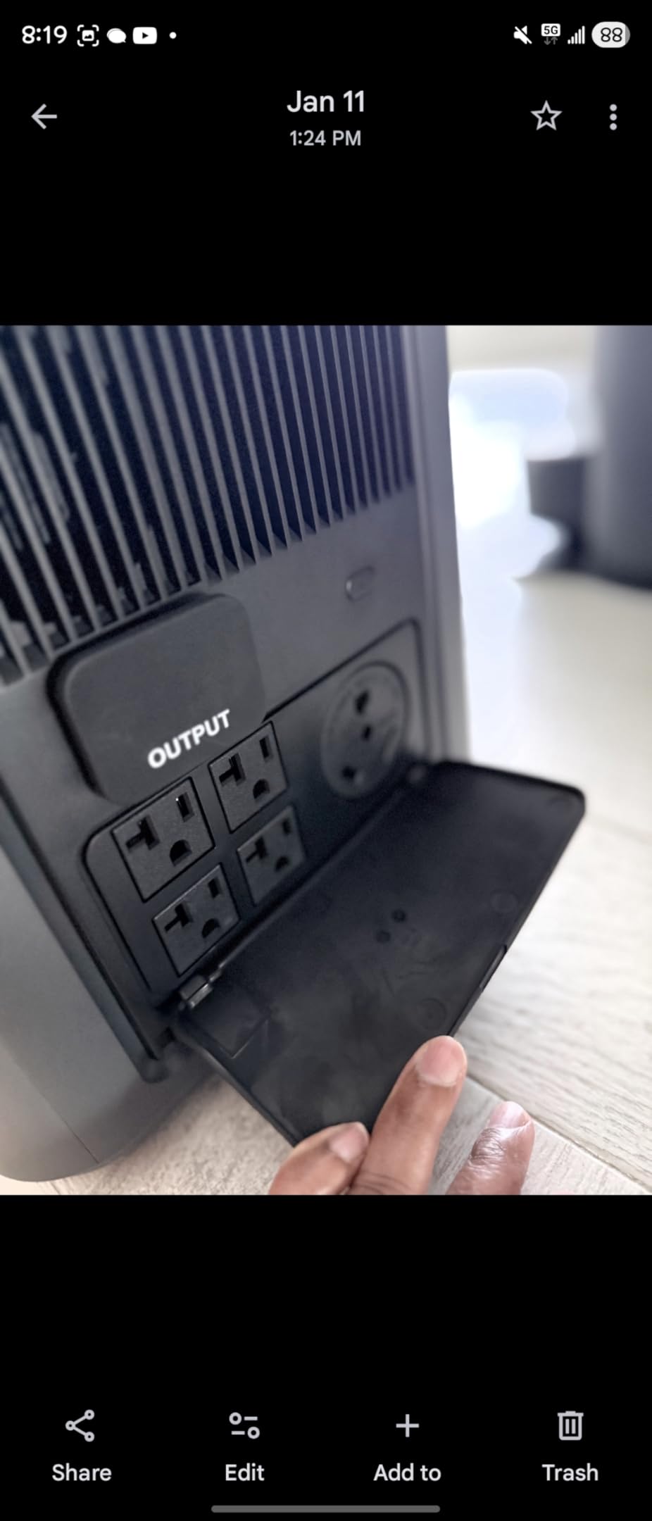 AFERIY P280 Portable Power Station 2800W (Peak 5600W),2048Wh LiFePO4 Battery,Expandable to 10kWh,0-80% Charge in 38 Min,UPS Dual Solar Input Solar Generator for Home Use,Power Outages,Camping,and RVs customer photo 2