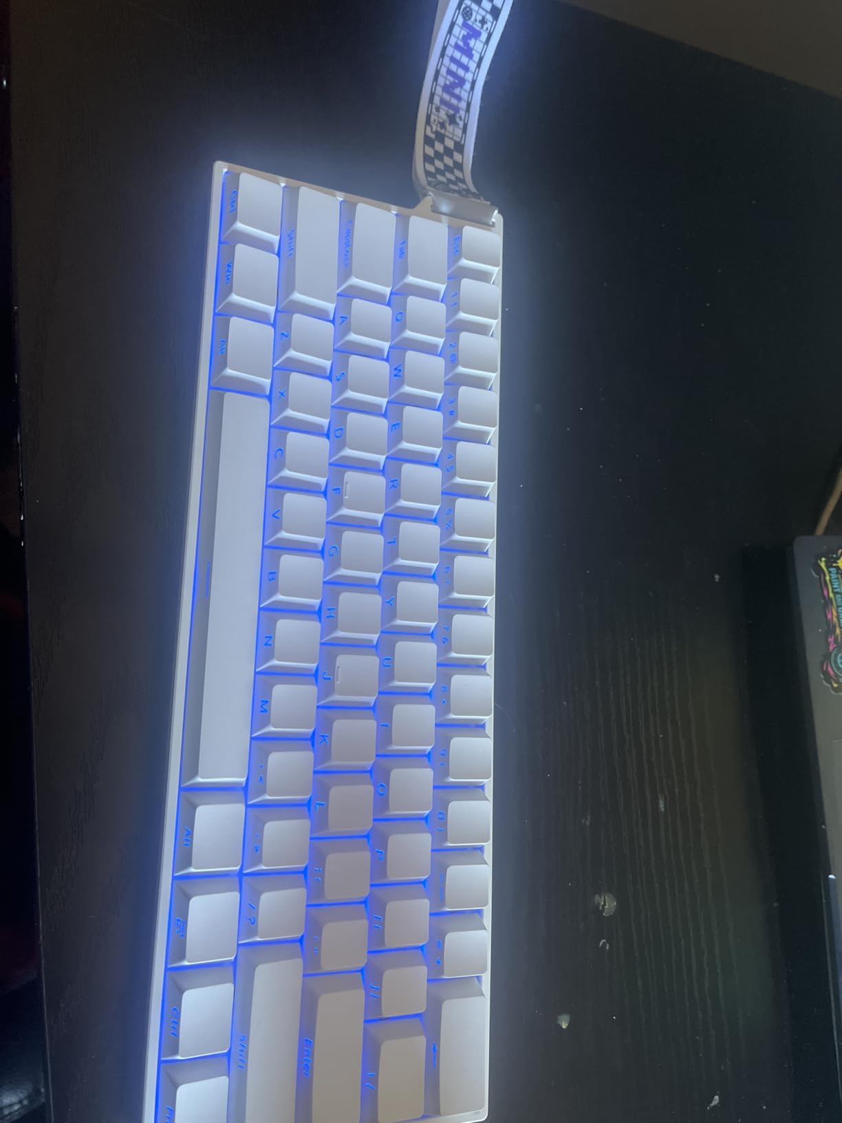Aula MINI60 HE PRO Wireless Gaming Keyboard 60%, Hall Effect Rapid Trigger Magnetic Keyboard, 8000Hz Polling, Tri-Mode(BT5.0/2.4GHz/USB-C), RGB Hot Swappable Compact Mechanical Keyboard for Gamer(Black) customer photo 1