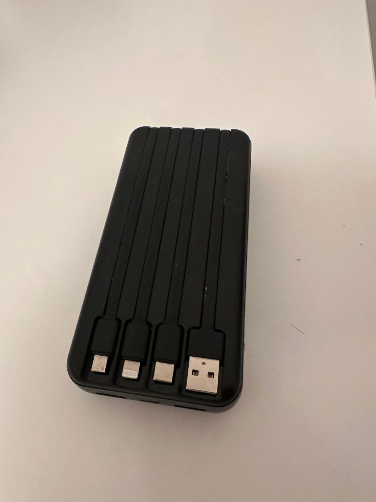 Portable Charger, 50000mAh Power Bank Built-in Cable, 22.5W PD USB C In & Out Fast Charging, External Battery Pack with 6 Output & 2 Input, Travel Camping Essential for iPhone 17/16/15/14/13/12, Android customer photo 2