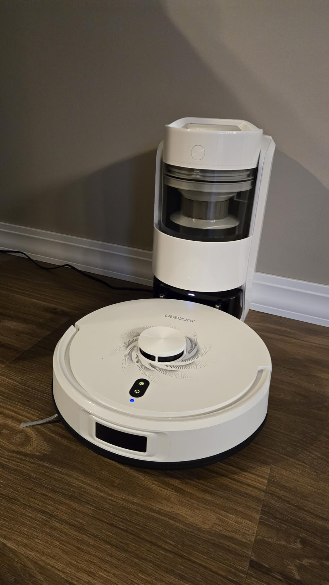 Robot Vacuum and Mop, Upgraded Bagless Robot Vacuum Cleaner with Self-Emptying, 6000Pa Robotic Vacuum with LiDAR Navigation, Smart Mapping, Schedule, App/Alexa Control for Carpet/Pet Hair, Q20 Ultra customer photo 1