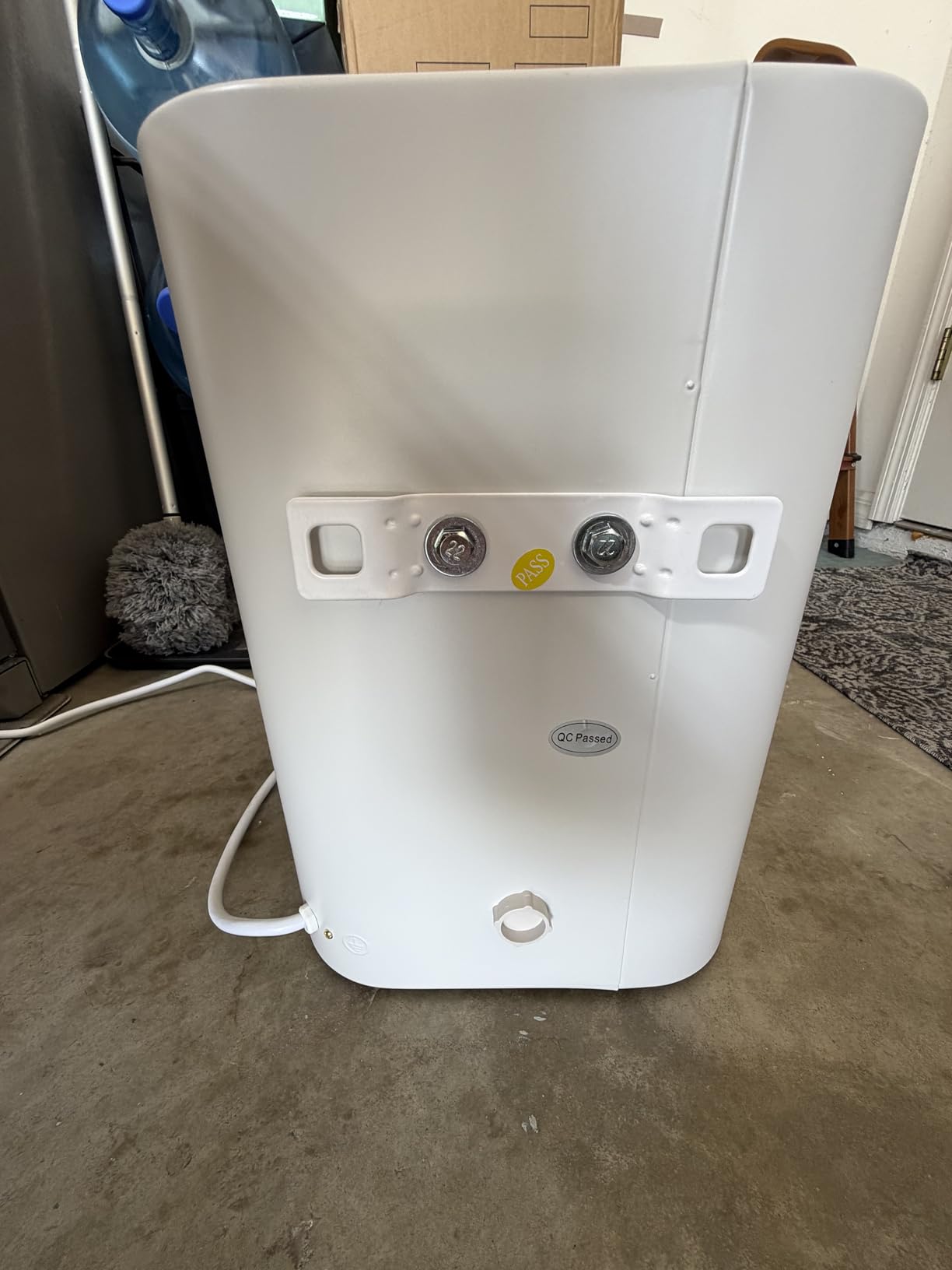 Electric Mini Tank Water Heater, 4Gallon Under Sink On Demand Hot Water Heater, Wall or Floor Mounted, 1500W Point of Use Instant Hot Water for RV Kitchen Bathroom Restaurant customer photo 2