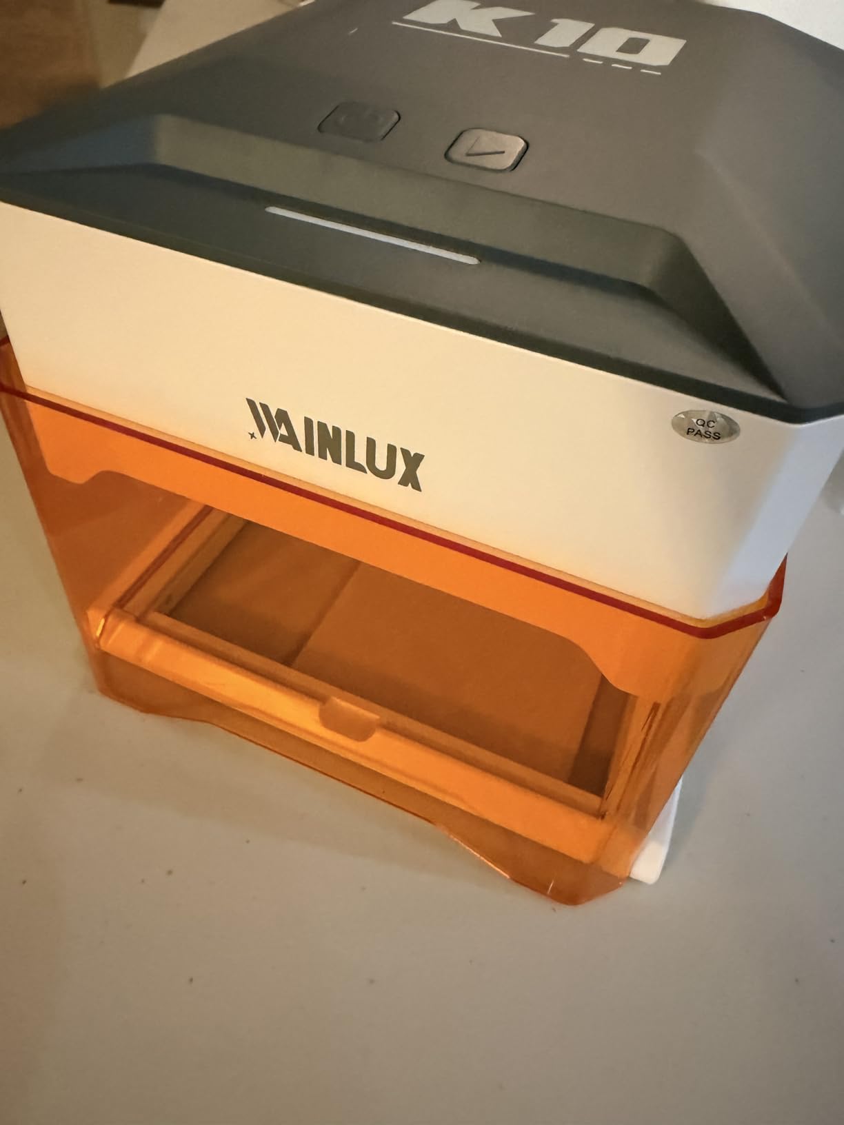 WAINLUXPRO Laser Engraving Machine,0.01mm Accuracy 3000mwLaser Engraver, 80 * 80 Engraving Area,WiFi Connection,DIY Tools for Wood, Leather, Laser Class1,Offline Engraving,Grabadora Láser customer photo 2