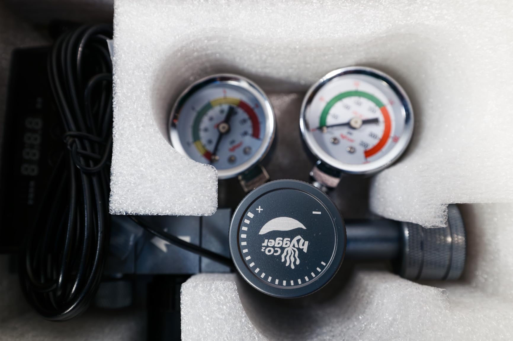 Upgraded Aquarium CO2 Regulator with Motorized Valve, Dual Stage Adjustable Pressure, Expandable for Two Tanks, Includes Timer and Bubble Counters for CO2 Aquarium System customer photo 2