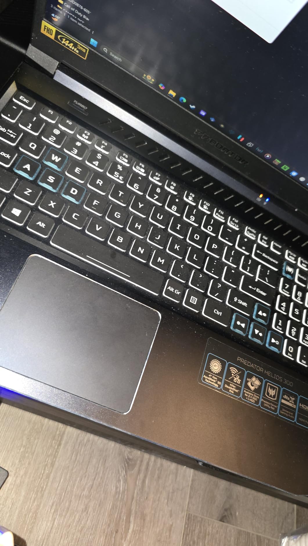 Acer Predator Helios Neo 16S AI Gaming Laptop, Intel Ultra 9 275HX, NVIDIA RTX 5070Ti 12GB GDDR7, 16