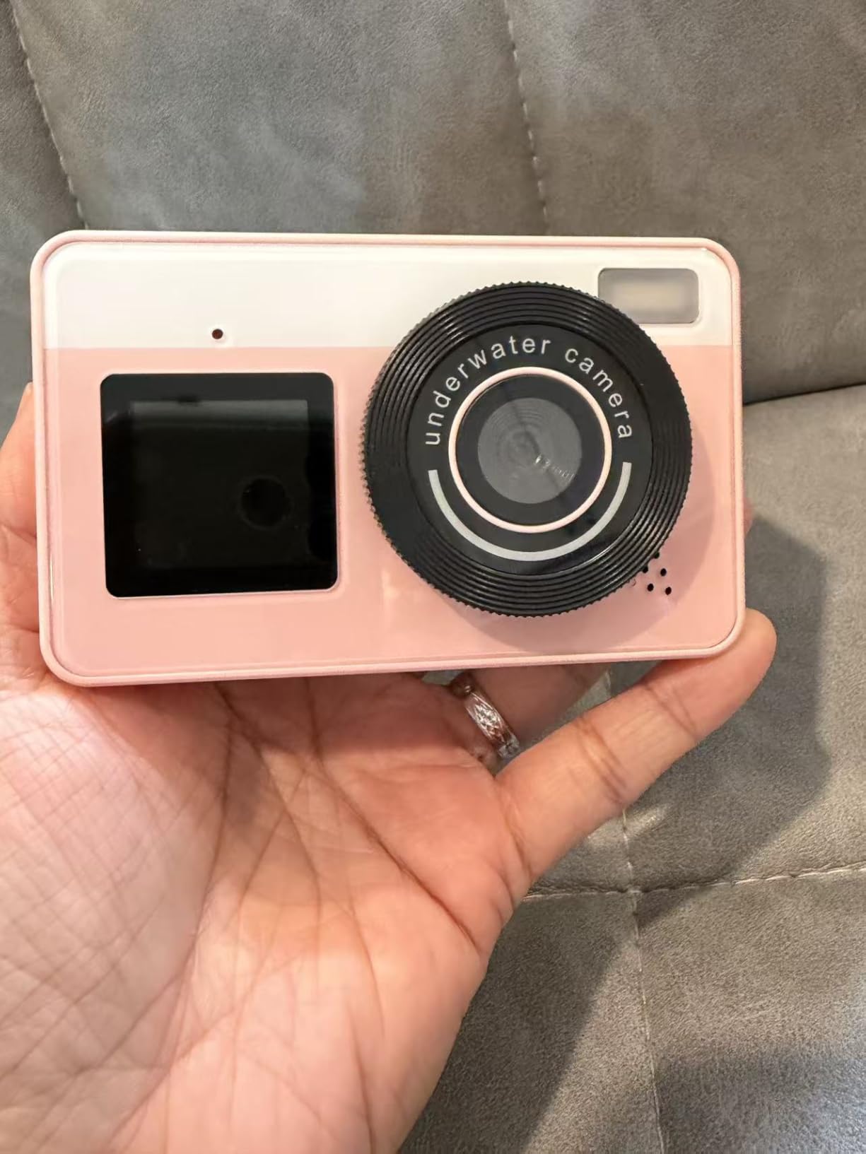 Maxmango V08 Pro 49FT Underwater Camera - 8K 90MP WiFi Waterproof Digital Camera with Touchscreen, Dustproof Shockproof Rugged Camera for Snorkeling, 64G Point and Shoot Digital Digital Cam - Orange customer photo 1