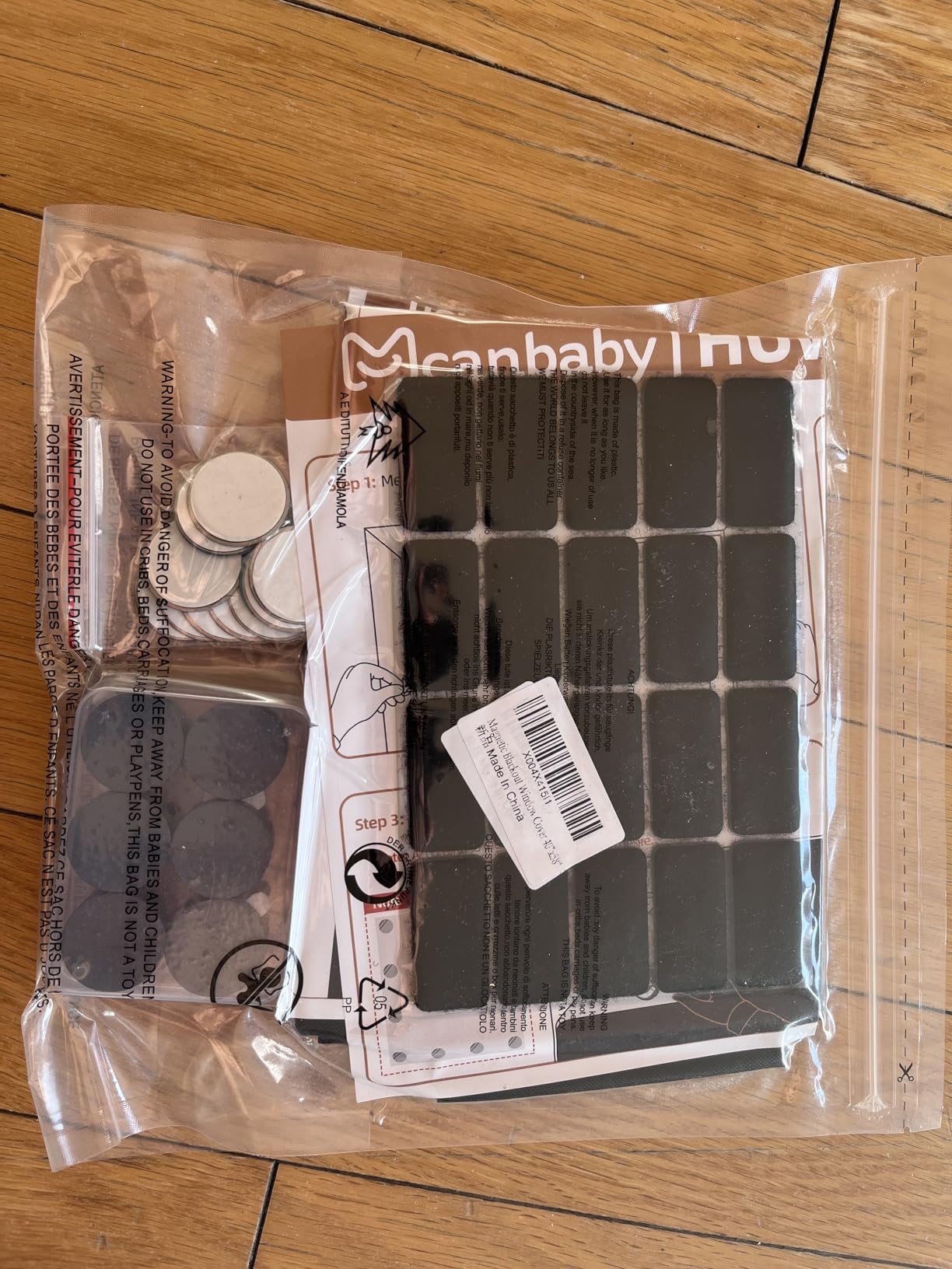 Magnetic Blackout Window Cover 40
