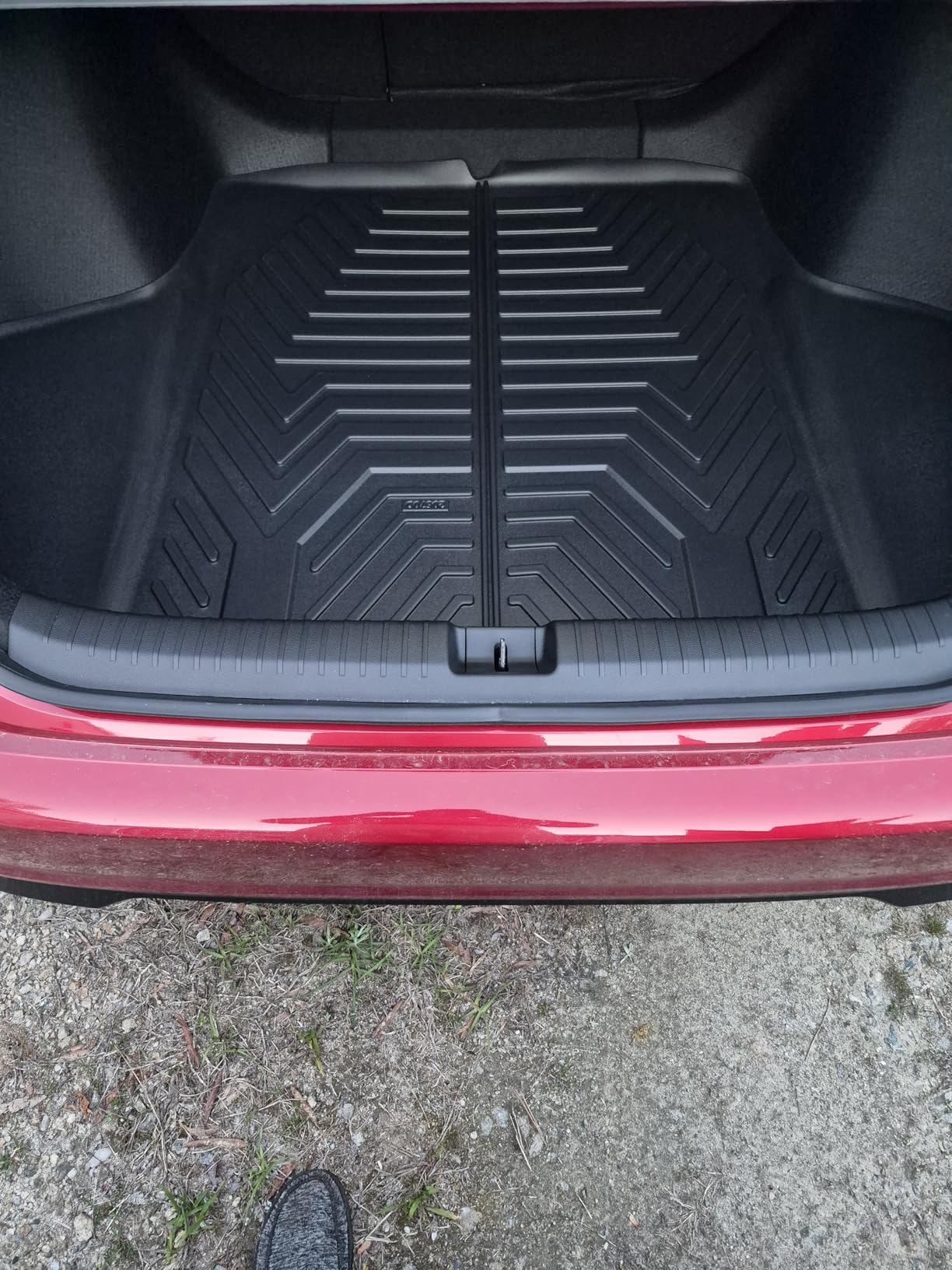 YITAMOTOR Floor Mats & Cargo Liner Fit for Honda CR-V 2026-2023, All Weather TPE Custom Fit for CRV (Gasoline & Hybrid & e:FCEV) Floor Liners with Cargo Mat (Upper Position) Full Set, Black customer photo 2