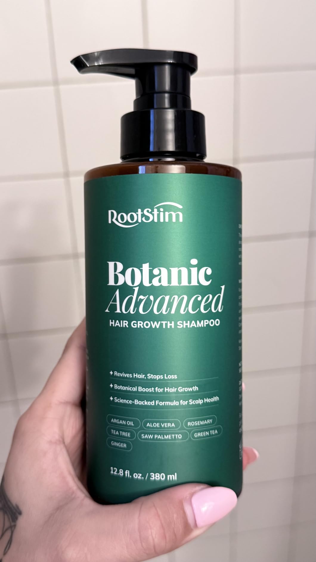Hair Growth Shampoo with Rosemary and Biotin - Hair Thickening & Hair Loss Shampoo for Men and Women, Sulfate & Paraben-Free Scalp Care for All Hair Types (12.8 Fl Oz) customer photo 2