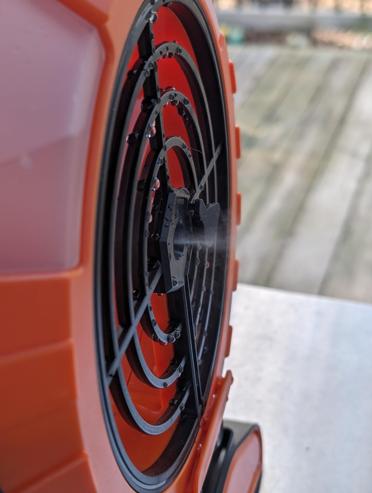 AI Portable Air Conditioners Fan with 120° Rotating Function, JYew Evaporative Mini Room Air Conditioners, Portable AC Unit Air Cooler with 4 in 1 Humidifier Fan Conditioner, AC Portable for Room Office customer photo 2