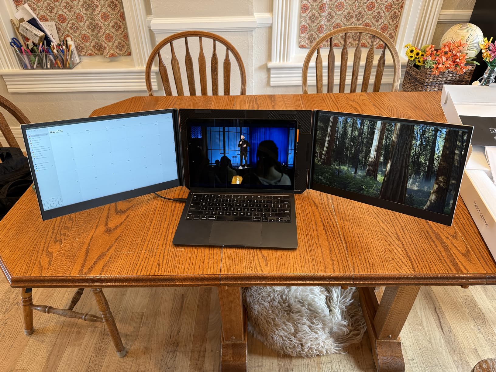 One Cable Laptop Screen Extender, 15.6