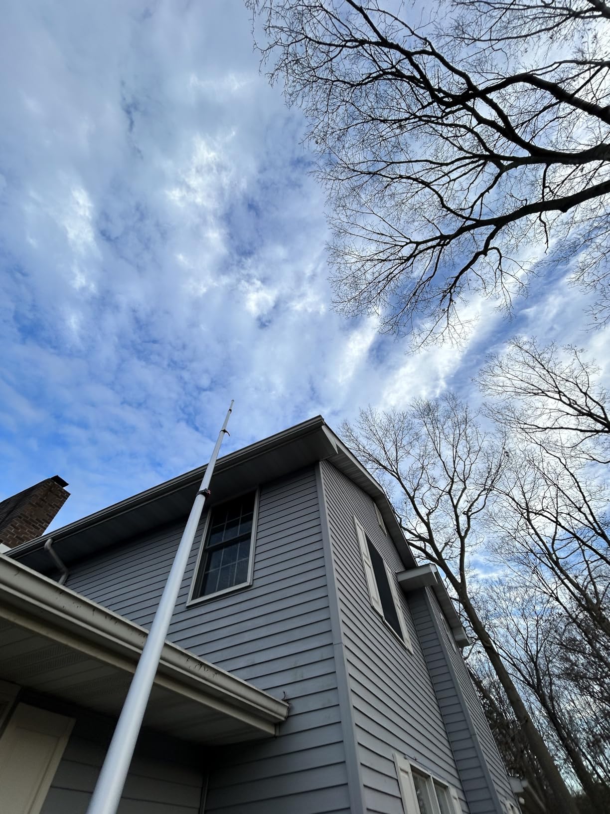 Buyplus 18FT Reach Telescopic Gutter Cleaning Tools from the Ground, Long Reach Gutter Cleaner Wand with Hose Attachment, Rain Gutter Cleaner Tool with Extension Pole for 2nd Story House customer photo 2