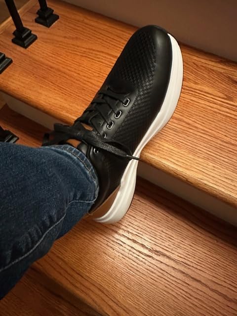 Mens Dress Sneakers Business Casual Shoes with Arch Support Orthopedic Oxfords Shoe Zapatos Casuales para Hombre customer photo 1