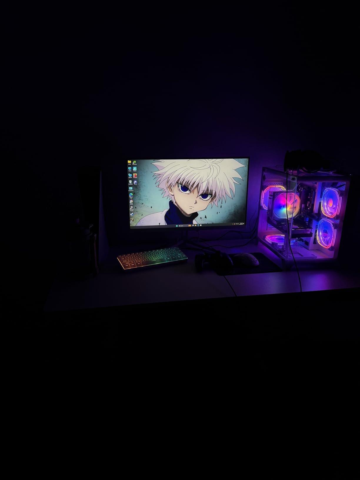 LXZ Gaming PC Ryzen 5 5500, GeForce RTX 3050 8GB, 16GB DDR4 RAM, 512GB NVME 3.0 SSD, White Prebuilt Desktop Computer for Gaming & Productivity customer photo 1