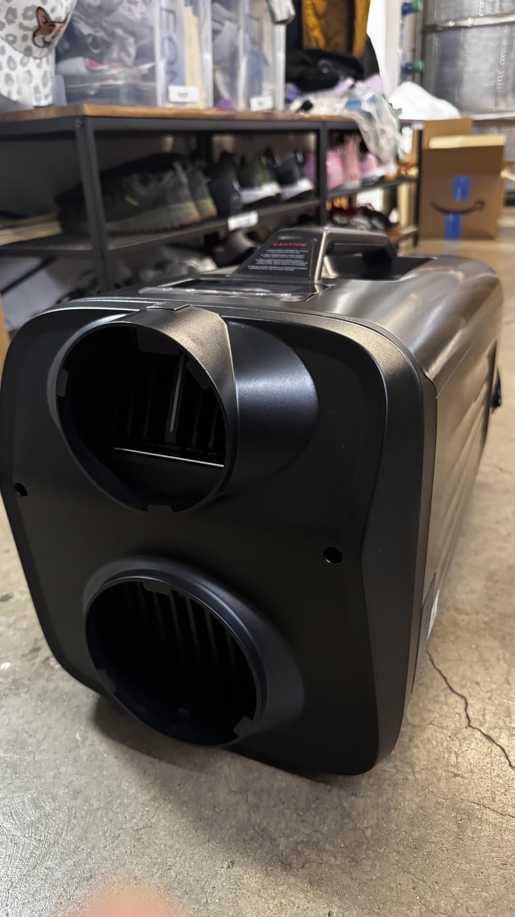 5200BTU Portable Camping Air Conditioner For Tent Outdoor and Indoor Use, 400W Low Power for RV, Truck, Van and Car Cooling (Dark Silver) customer photo 2
