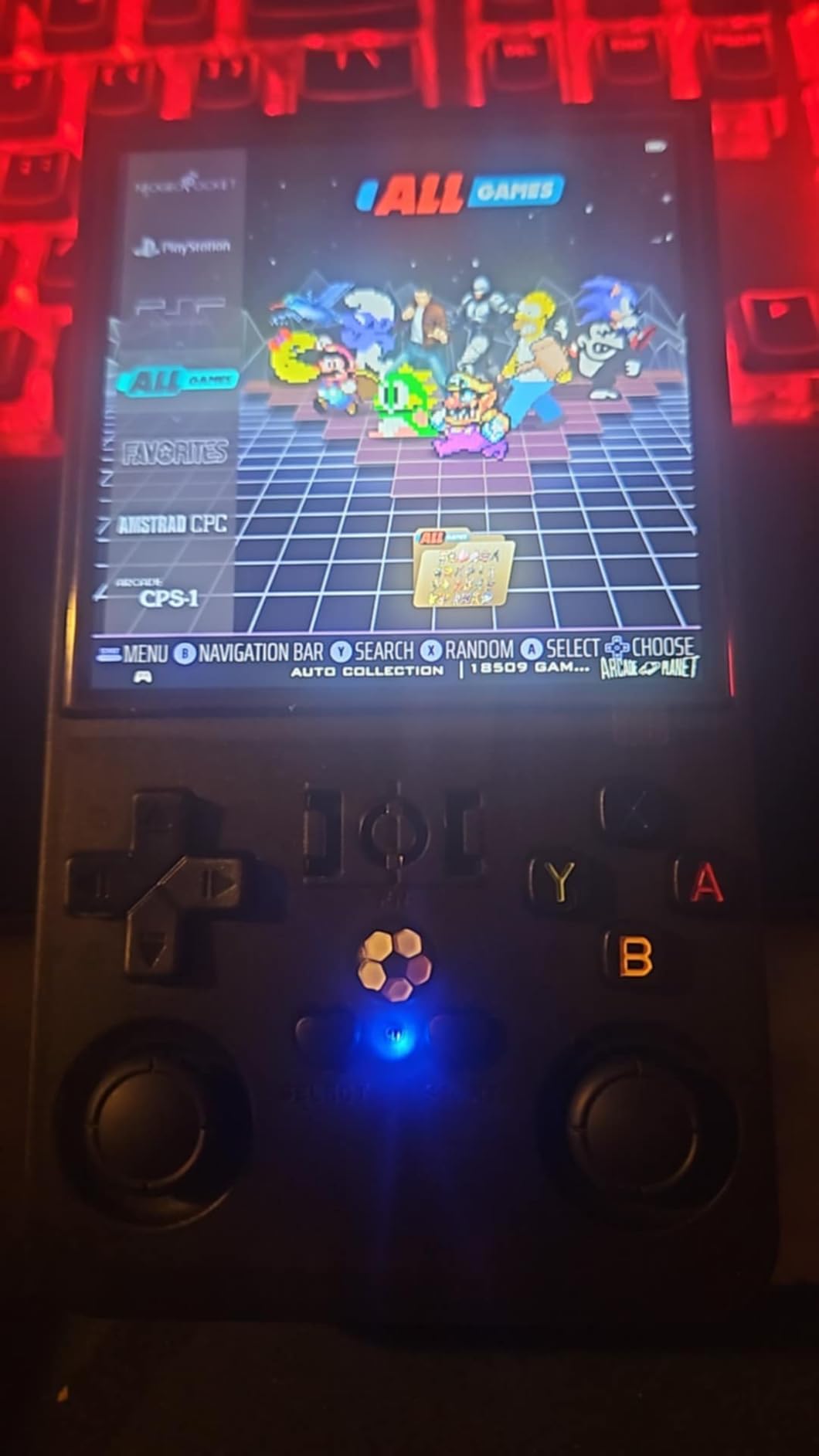 R36MAX Retro Handheld Game Console,4.0 Inch Retro Gaming Console with 64GB Memory,Support 30+ Emulators,Open Source Linux System Hand Held Game Console,4000mAh Battery(Black) customer photo 1