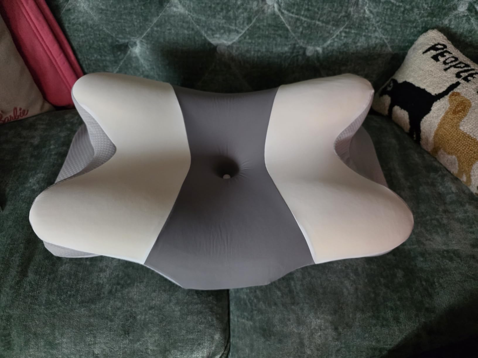 Cervical Pillow for Neck Pain Relief - Ergonomic Neck Pillow for Sleeping, Contour Memory Foam Pillows Side Sleeper Pillow for Neck Support, Bed Pillow for Back Stomach Sleepers customer photo 2
